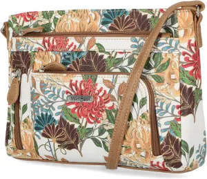 MultiSac Summerville East West Crossbody Bag, Elegance Floral