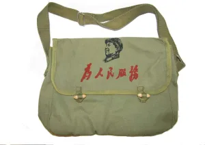 MWS Chairman Mao"Service to the People" Olive Drab Messenger Bag
