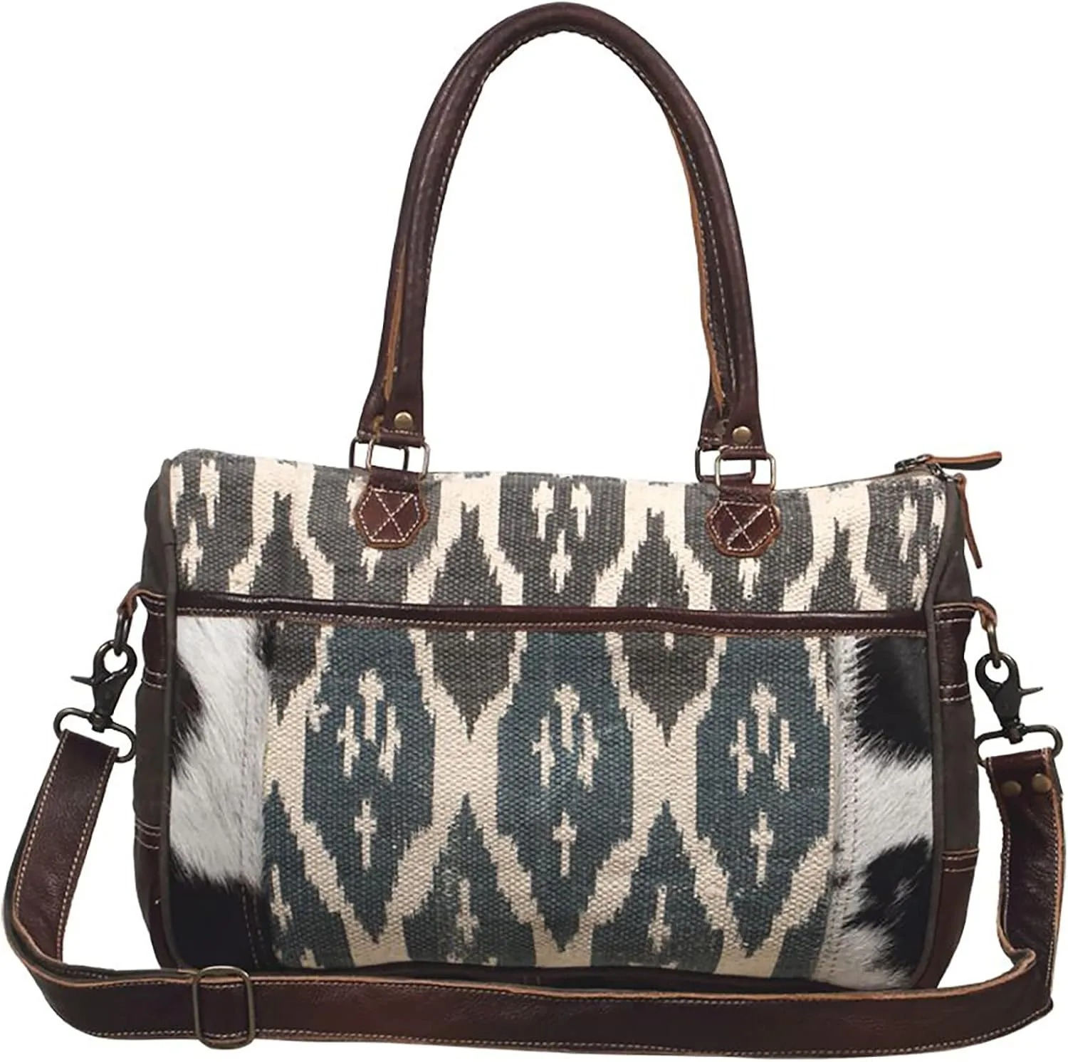 Myra Bag Western Leather Messenger Bag for Women - Warrior