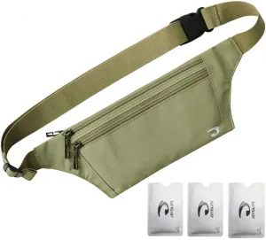 Naoki Outdoor Sports Running & Jogging & Travel Waterproof Utralthin Waist Pack/Bag Runner Belt