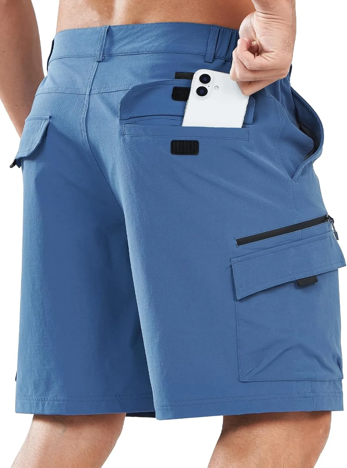 NORTHYARD Men's Casual Cargo Shorts Lightweight 9" Hiking Golf Work Quick Dry Camping Outdoor Travel Fishing with 7 Pockets