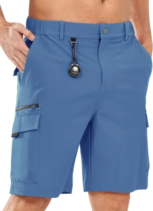 NORTHYARD Men's Casual Cargo Shorts Lightweight 9" Hiking Golf Work Quick Dry Camping Outdoor Travel Fishing with 7 Pockets