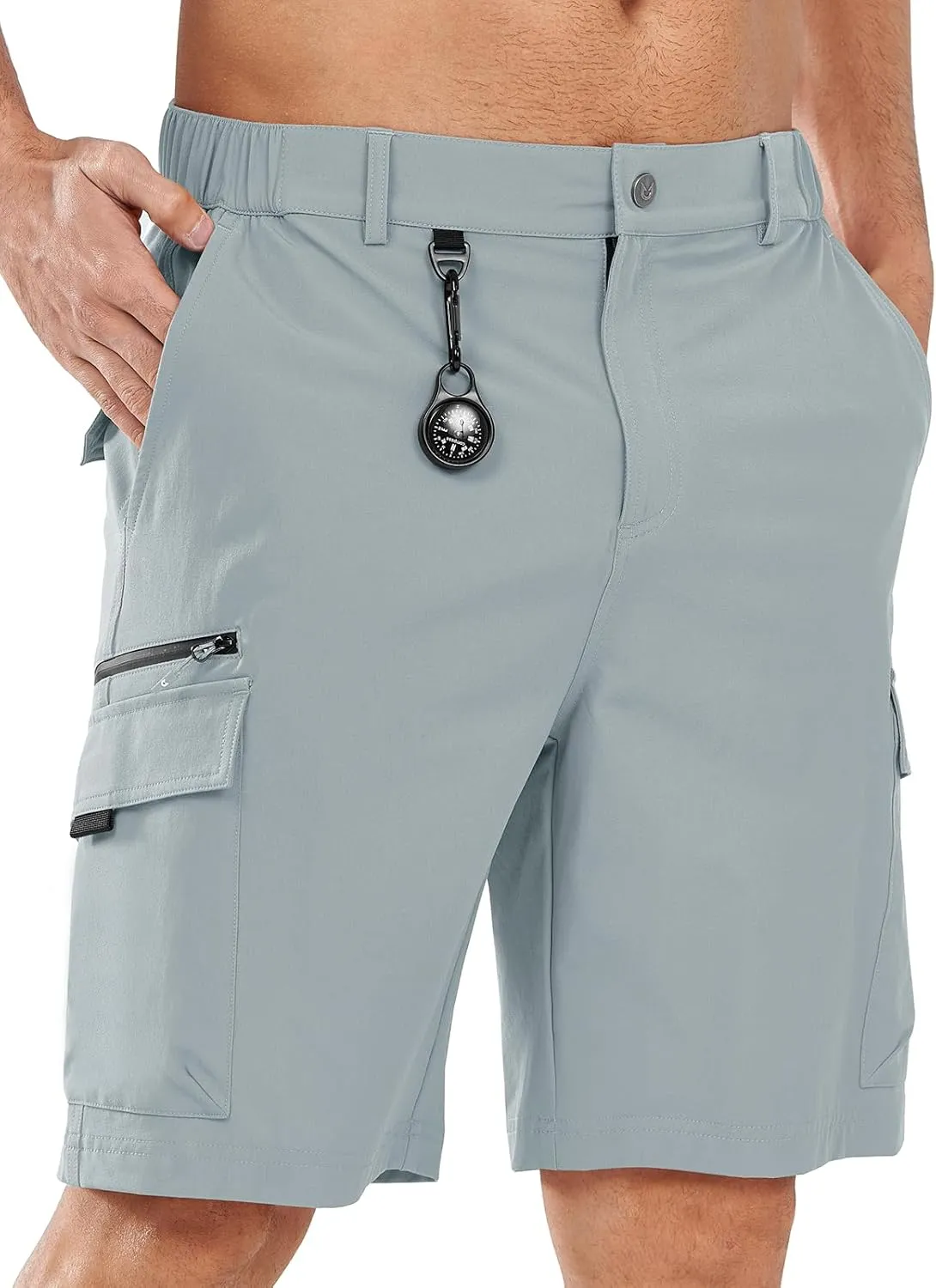 NORTHYARD Men's Casual Cargo Shorts Lightweight 9" Hiking Golf Work Quick Dry Camping Outdoor Travel Fishing with 7 Pockets