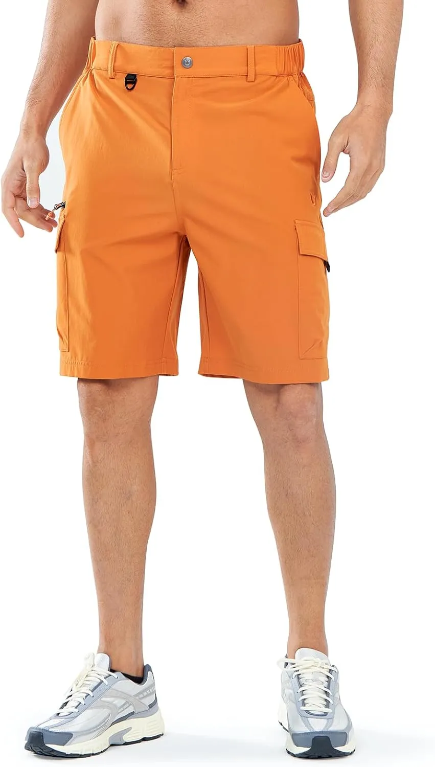 NORTHYARD Men's Casual Cargo Shorts Lightweight 9" Hiking Golf Work Quick Dry Camping Outdoor Travel Fishing with 7 Pockets