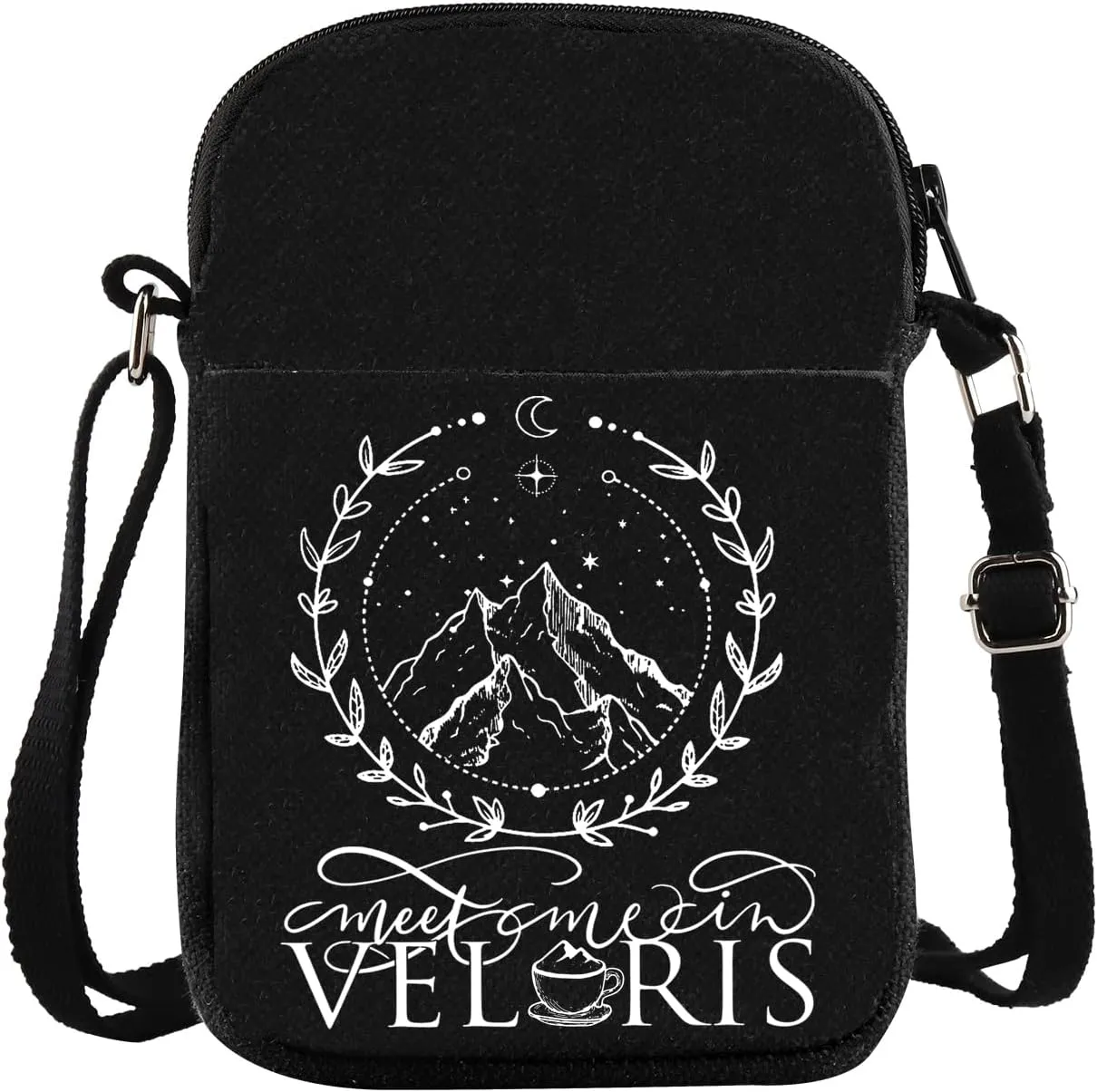 Novel Inspired Carry-on Bag A Court Of Thorns Rose Messenger Bag Meet Me Literature Gift