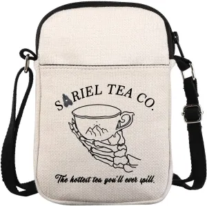 Novel Inspired Messenger Bag A Court Of Thorns And Roses Carry-on Bag Bookish Gift Literature Gift For Book Lovers