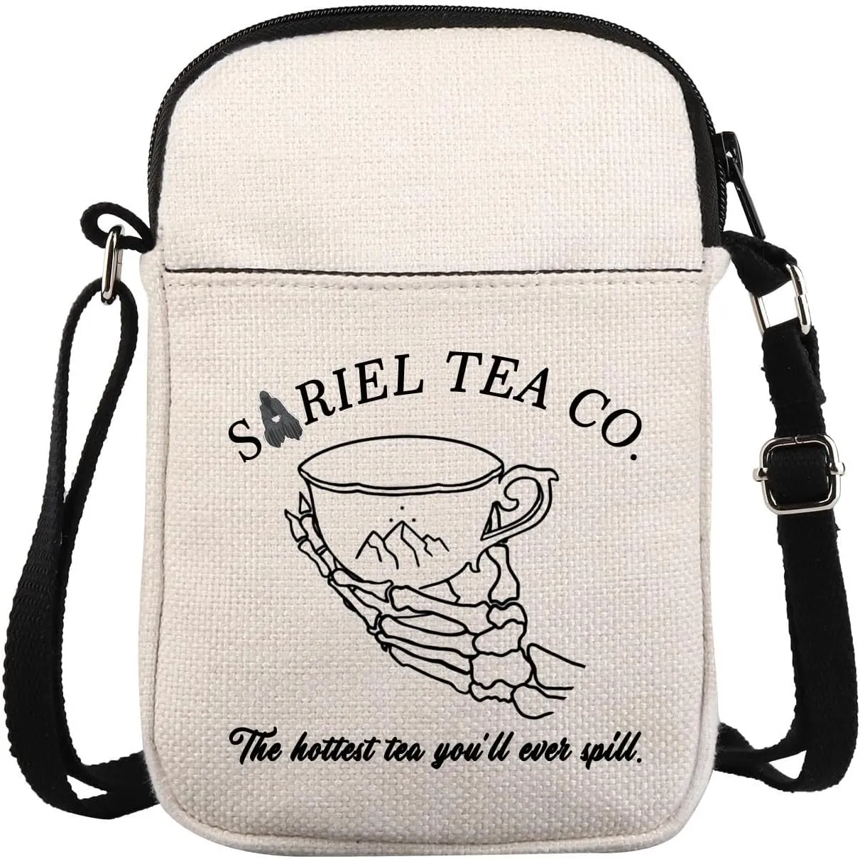 Novel Inspired Messenger Bag A Court Of Thorns And Roses Carry-on Bag Bookish Gift Literature Gift For Book Lovers