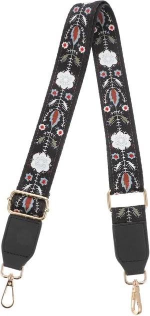 NUOBESTY DIY Bag Strap Wide Adjustable Fashionable Shoulder Strap for Replacement Crossbody Bag Accessory