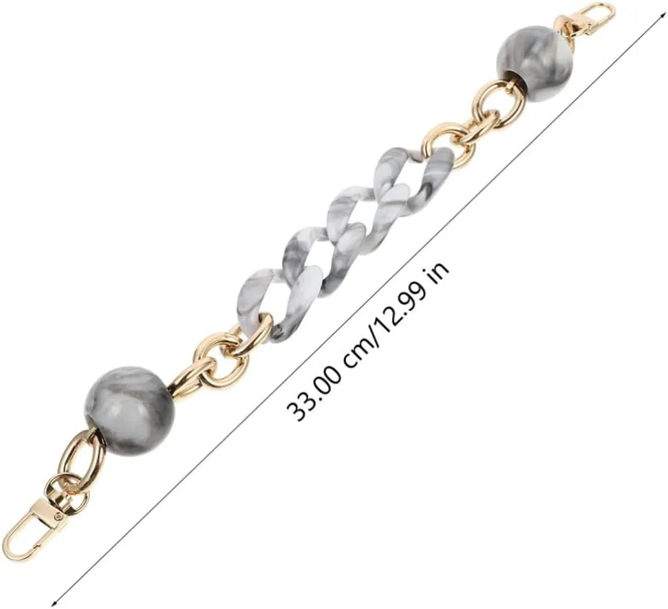 OHPHCALL Versatile Handbag Belt Portable Short Chain Light Compact Purse Chain Strap