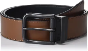 Original Penguin Men's Reversible Casual Leather Belt