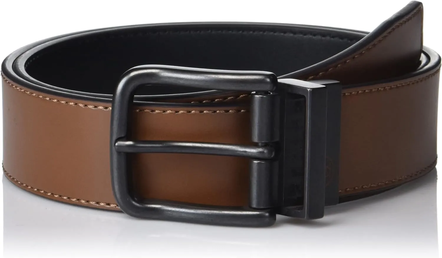 Original Penguin Men's Reversible Casual Leather Belt