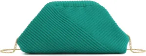 Oweisong Woven Clutch Purses for Women Cloud Pouch Dumpling Bag Crochet Crosbody Tote Handbag for 2024 Summer