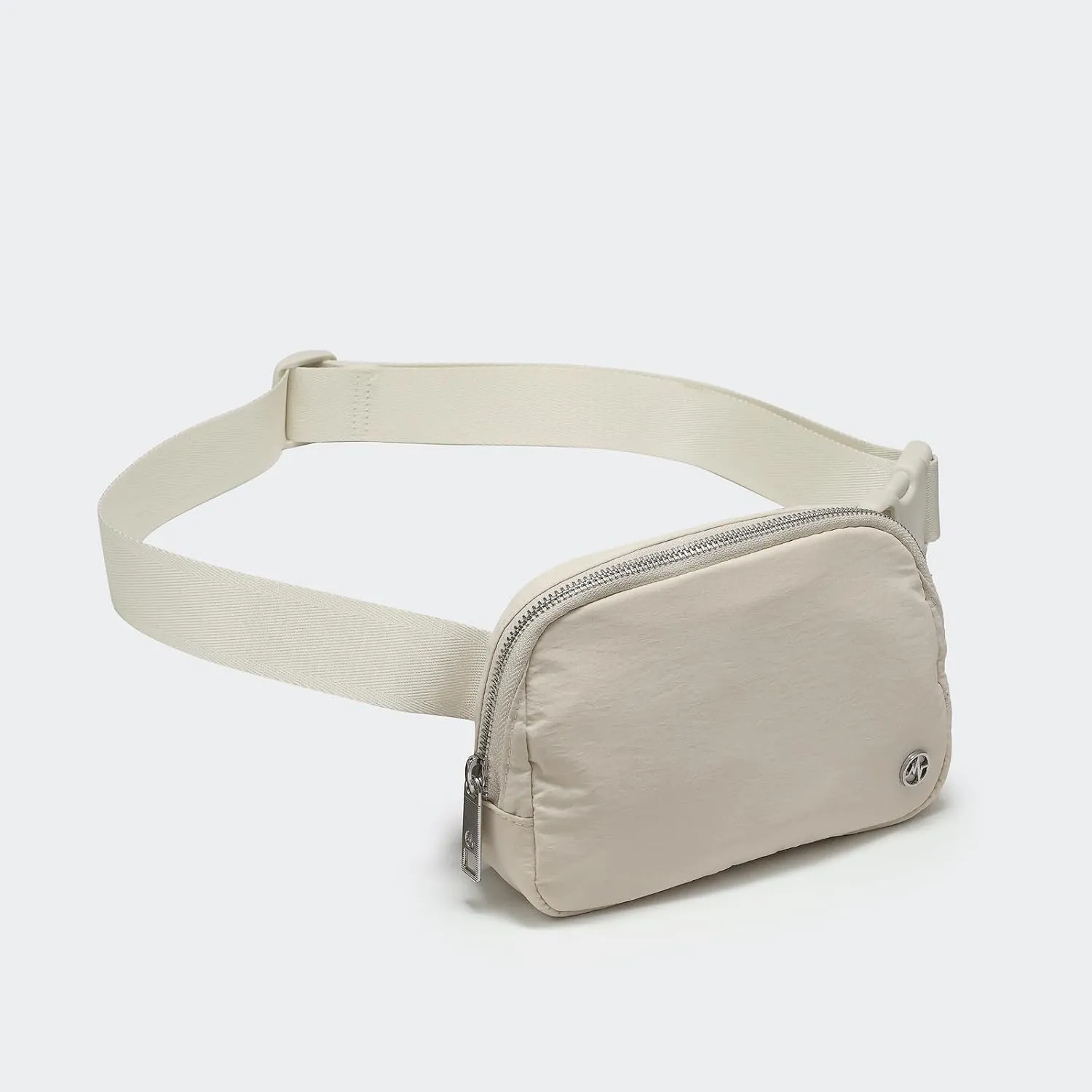 Pander Belt Bag for Women, Fashion Waist Packs, Crossbody Bags with Adjustable Strap (White Opal).