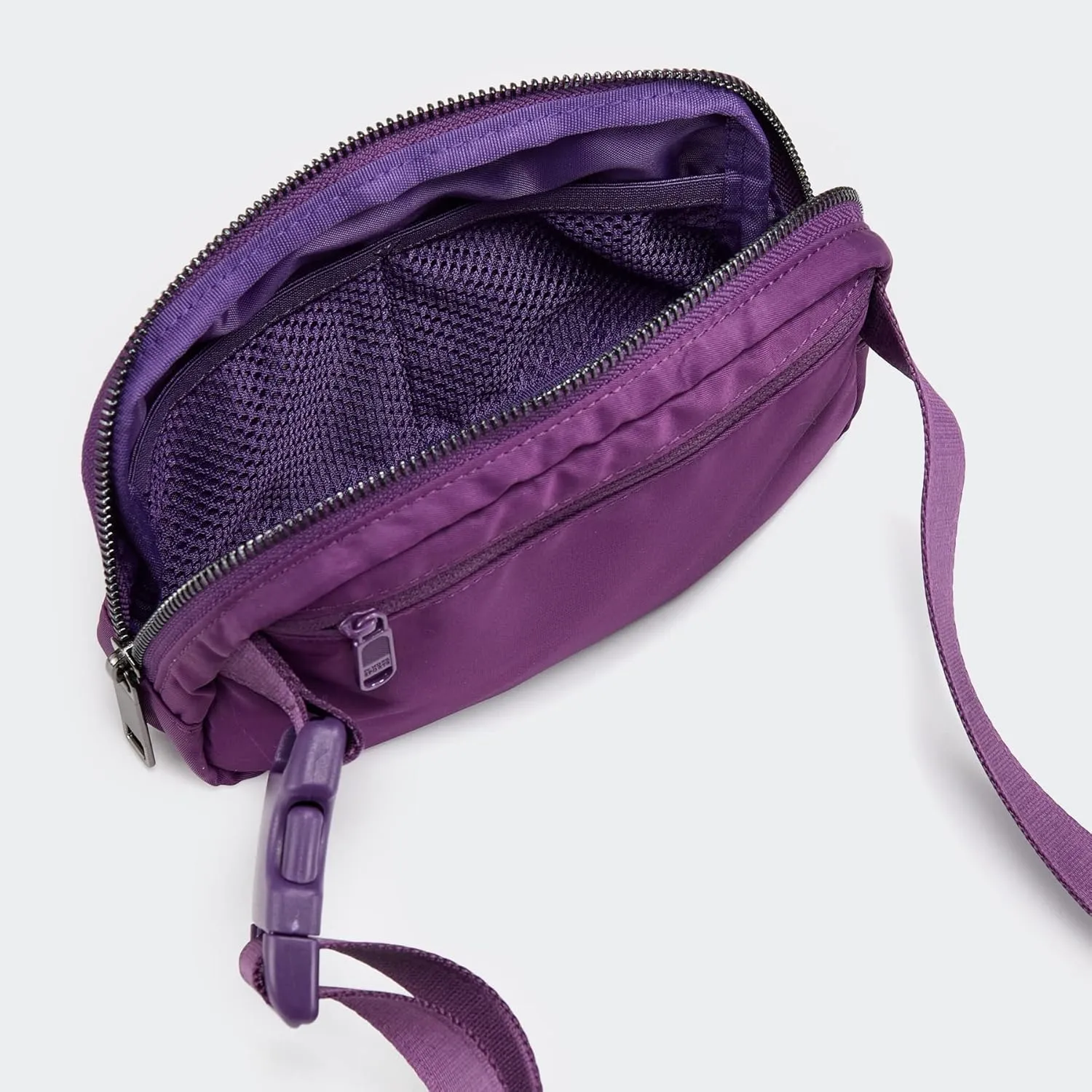 Pander Cross Body Fanny Pack for Women, Fashion Waist Packs, Crossbody Bags, Belt Bag with Adjustable Strap (Dahlia).