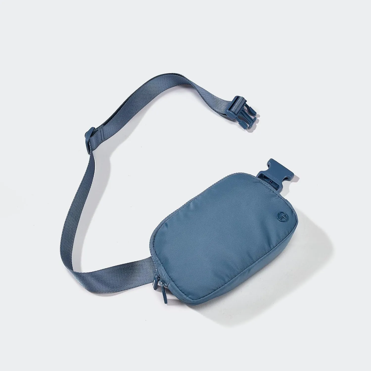 Pander Two Way Zipper Fanny Pack Nylon Everywhere Belt Bag for Women, Water Repellent Waist Packs, Crossbody Bags with Adjustable Strap (Indigo Blue).