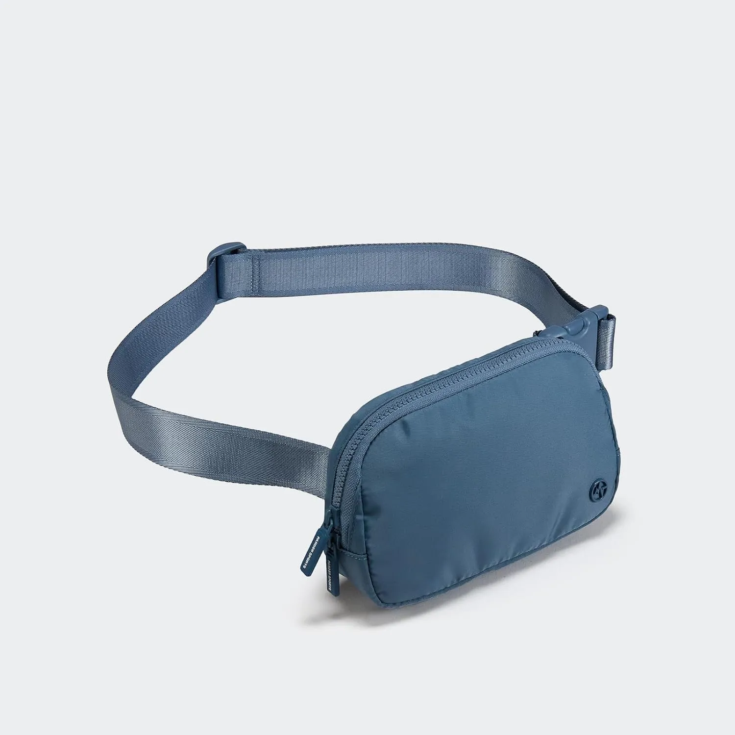Pander Two Way Zipper Fanny Pack Nylon Everywhere Belt Bag for Women, Water Repellent Waist Packs, Crossbody Bags with Adjustable Strap (Indigo Blue).