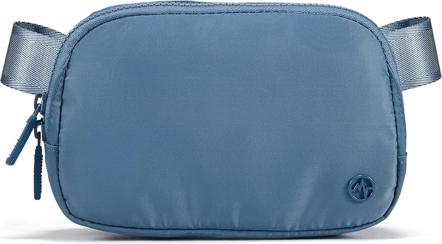 Pander Two Way Zipper Fanny Pack Nylon Everywhere Belt Bag for Women, Water Repellent Waist Packs, Crossbody Bags with Adjustable Strap (Indigo Blue).