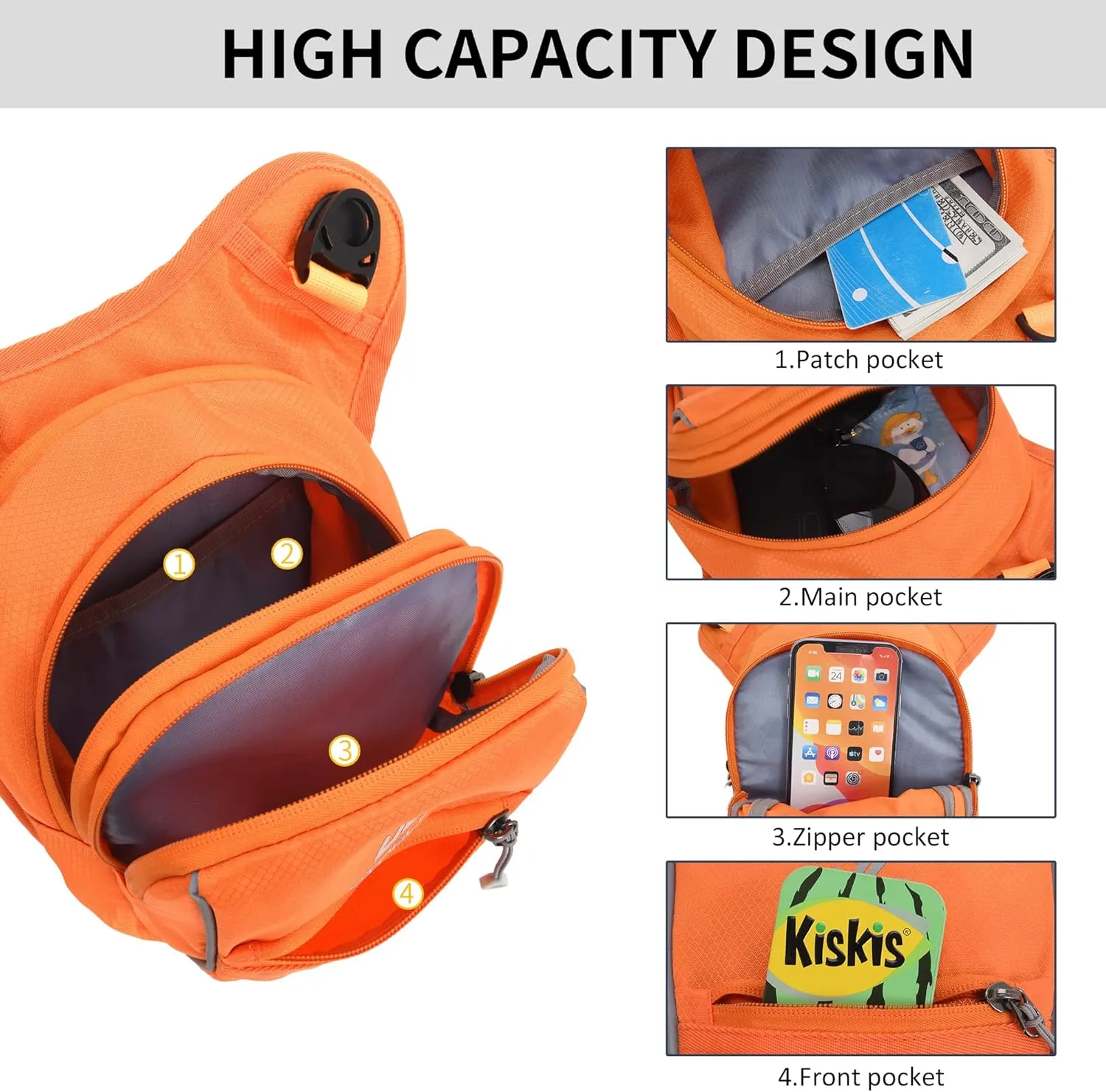 Peicees Leg Bag for Men Fanny Packs Women Men Outdoor Thigh Bags Motorcycle Ride Crossbody Backpack