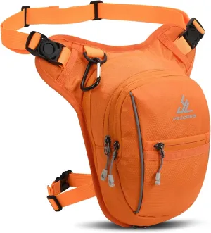 Peicees Leg Bag for Men Fanny Packs Women Men Outdoor Thigh Bags Motorcycle Ride Crossbody Backpack