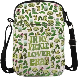 Pickle Crossbody Bag Canning Season Gift Pickle Jar Gift Dill Pickle Gift Pickle Messenger Bag For Gherkin Cucumber Lovers
