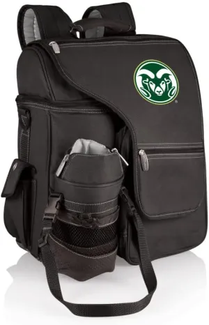PICNIC TIME NCAA Texas Longhorns Turismo Backpack Cooler with Water Bottle Carrier, Soft Cooler Backpack, Travel Cooler Bag, (Black)