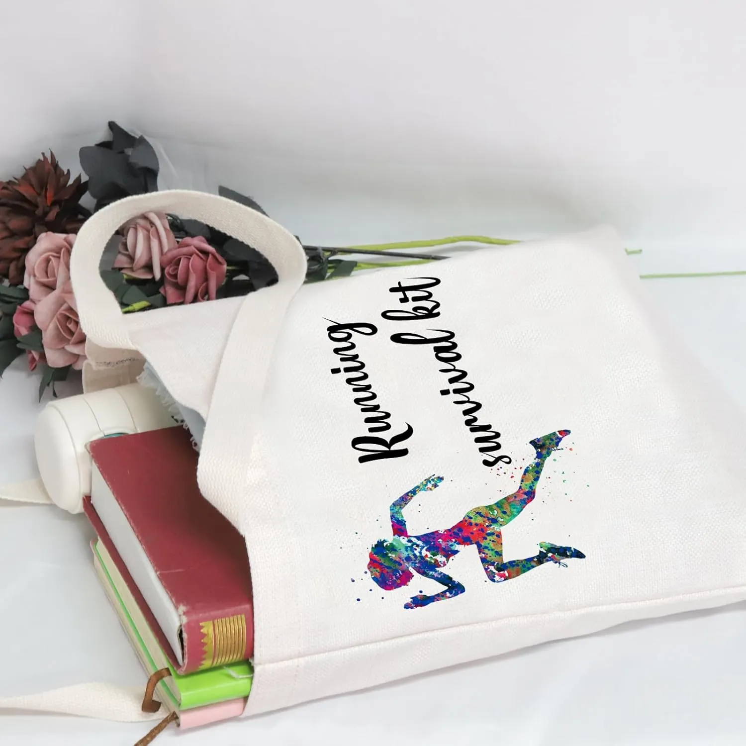 POFULL Running Gifts for Her - Survival Kit with Cosmetic Bag for Runners