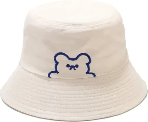 Quanhaigou Bucket Hats Unisex Sun Summer Travel Beach Fishing Cap for Men Women Teens