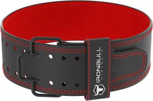 Quick Release Weightlifting Belt PRO - 7mm Fast Lever Lifting Belt - 4-inch Wide Suede Leather Back Support - For Powerlifting, Weight Training, Gym and Fitness