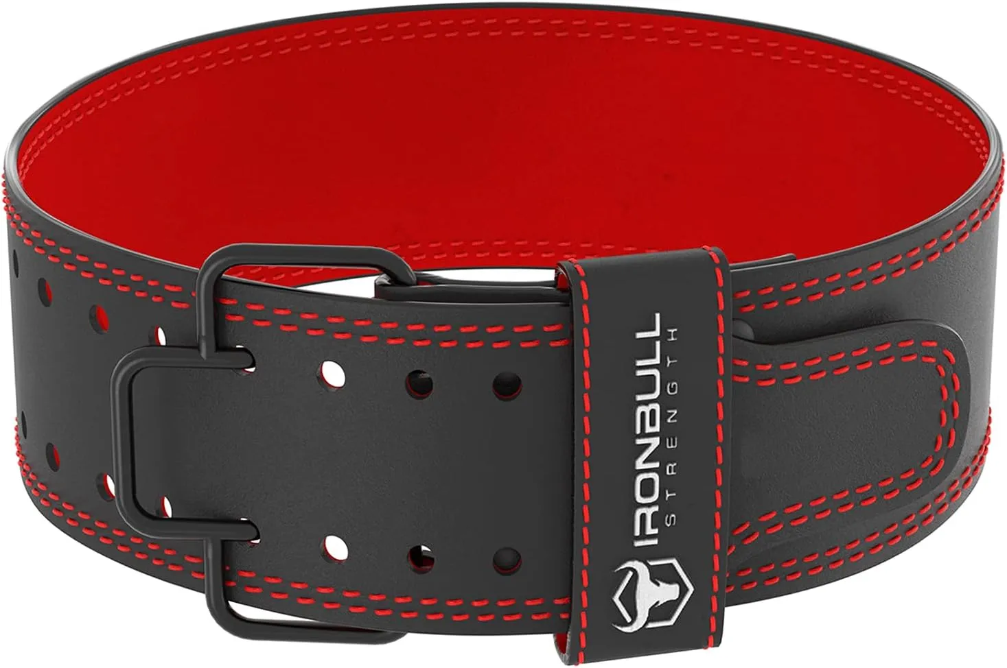 Quick Release Weightlifting Belt PRO - 7mm Fast Lever Lifting Belt - 4-inch Wide Suede Leather Back Support - For Powerlifting, Weight Training, Gym and Fitness