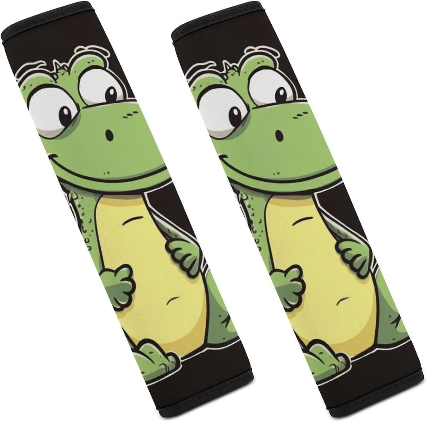 Quiet Cartoon Crocodile Auto Seat Belt Cover 2PCS Universal Car Seat Belt Shoulder Protector Pad, Protect Your Shoulders and Neck for Car Seat Belt, Shoulder Bag, Backpack