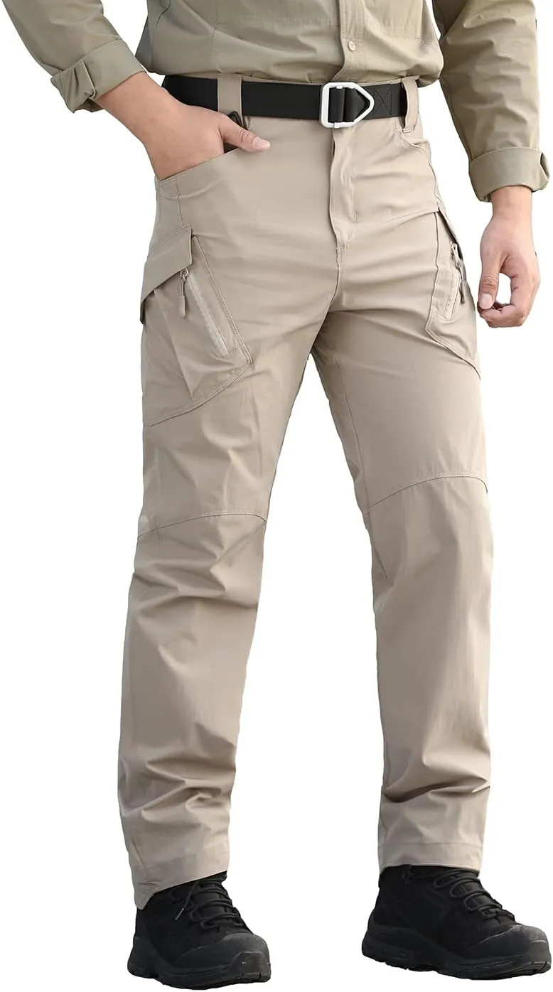 ReFire Gear Men's Quick Dry Tactical Pants Summer Lightweight Outdoor Hiking Cargo Trousers