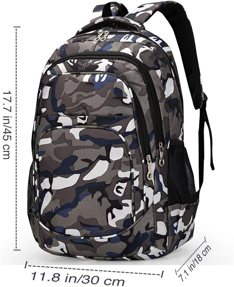rickyh style Stylish Backpack: Multi-functional and Lightweight Bag for Travel, School, and Outdoor Activities