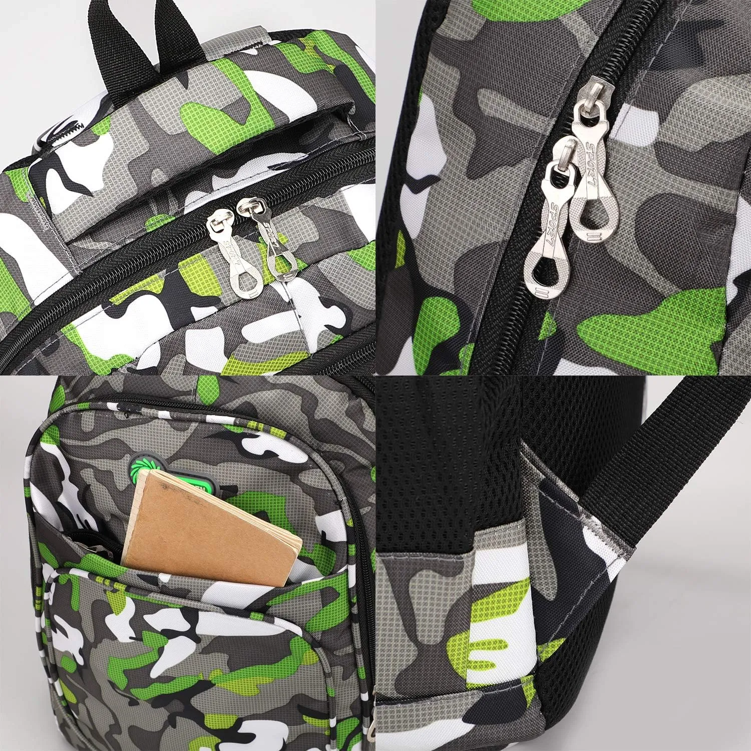 rickyh style Stylish Backpack: Multi-functional and Lightweight Bag for Travel, School, and Outdoor Activities