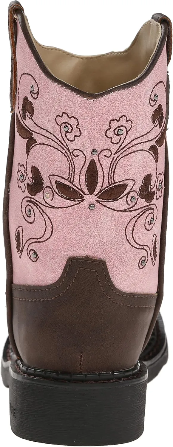 Roper Unisex-Child Saddle Light-K Traditional Cowboy Boots