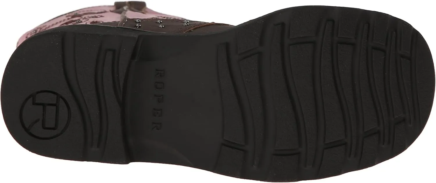 Roper Unisex-Child Saddle Light-K Traditional Cowboy Boots