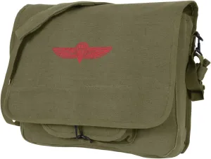 Rothco Canvas Israeli Paratrooper Crossbody Shoulder Bag