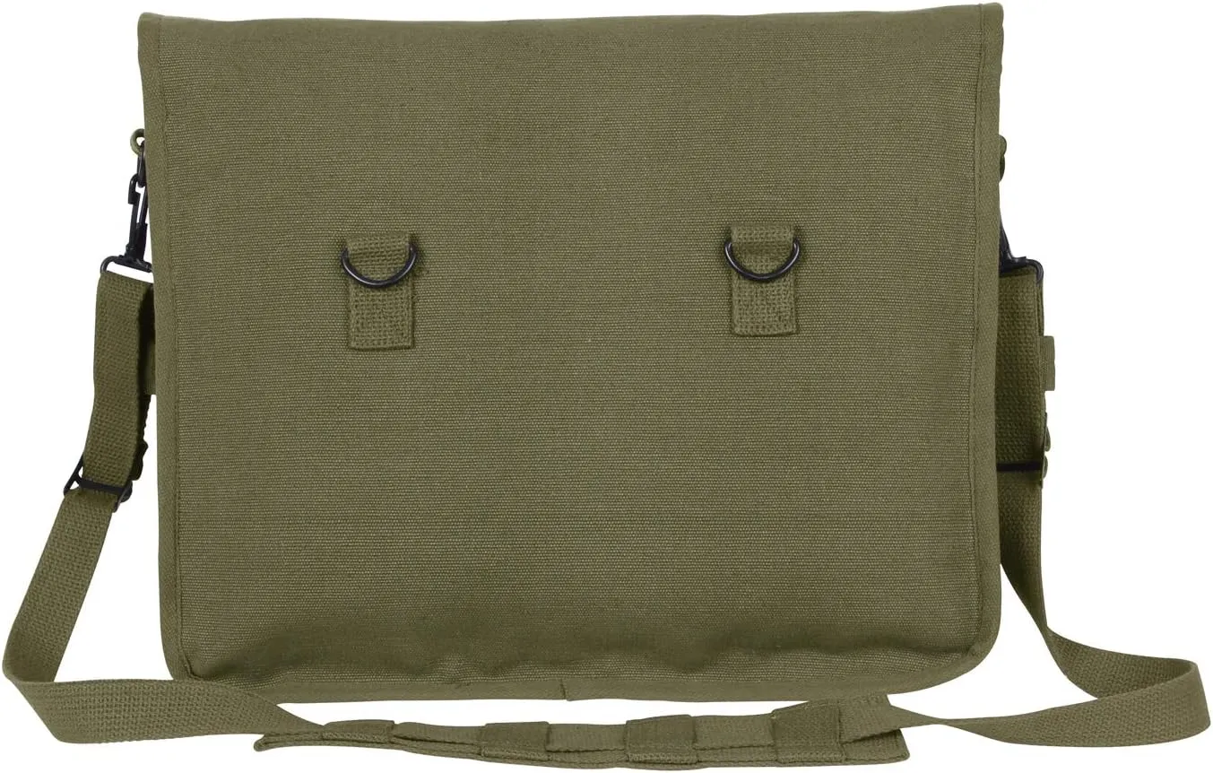 Rothco Canvas Israeli Paratrooper Crossbody Shoulder Bag