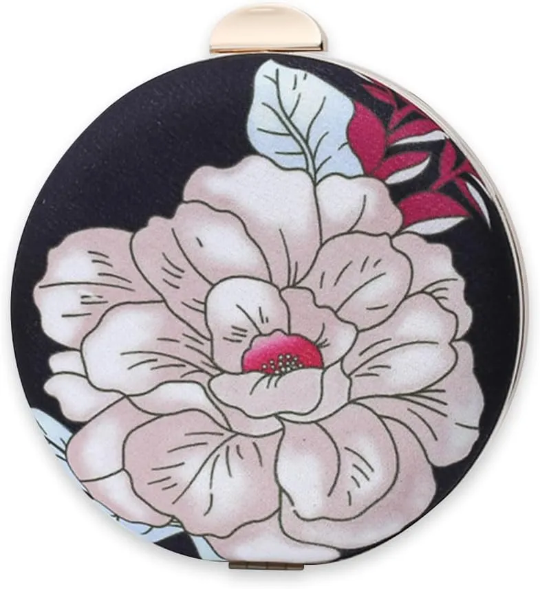 Round Clutch Purses for Women Flower Evening Bag Bridal Wedding Purse Elegant Shoulder Bag Vintage Handbag