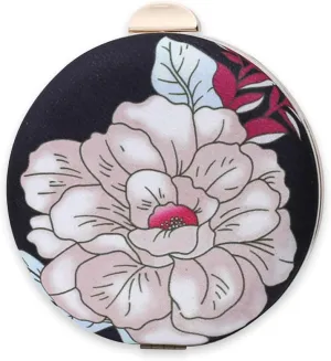 Round Clutch Purses for Women Flower Evening Bag Bridal Wedding Purse Elegant Shoulder Bag Vintage Handbag