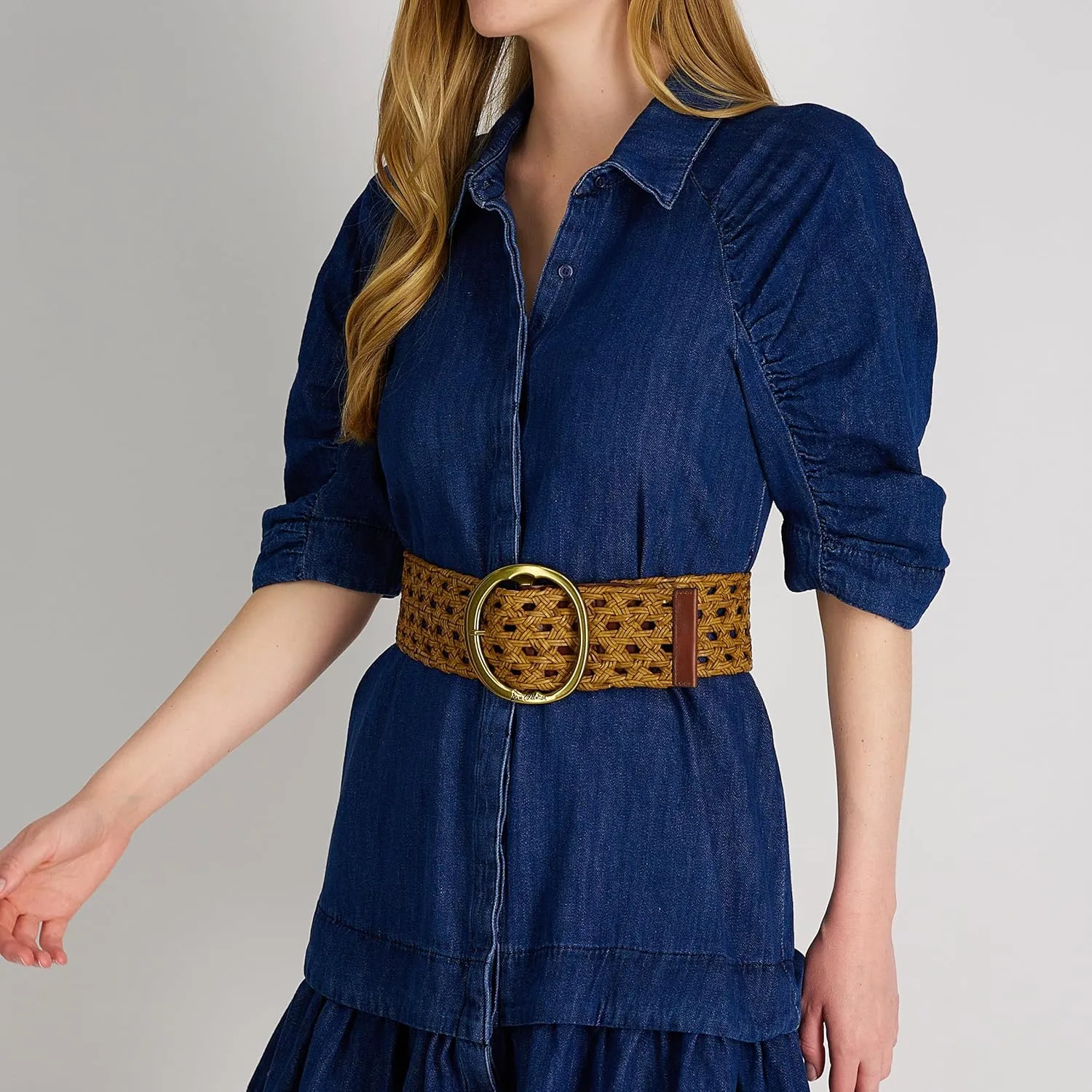 Sam Edelman Women's Wide Width Fashion Belts for Dresses and Skirts