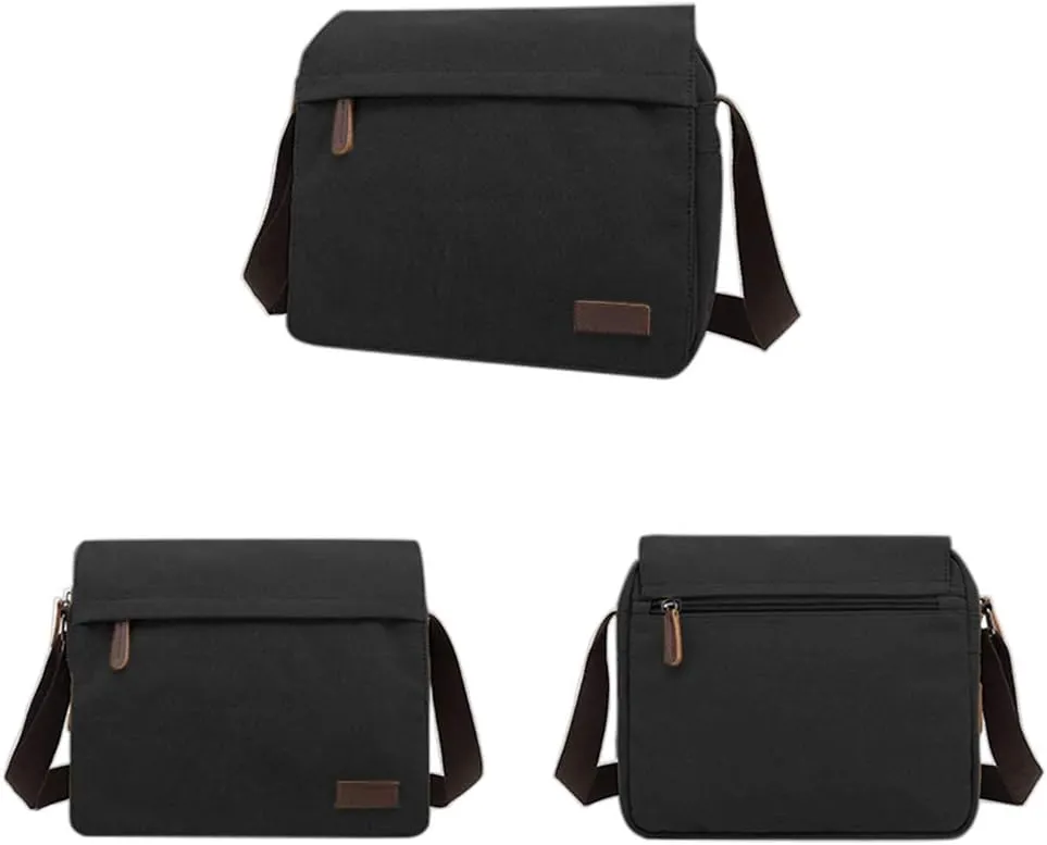 Sechunk Vintage Canvas Messenger Cross body bag Shoulder bag