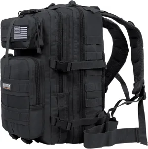Seibertron Motorbike Backpack Motorcycle Bag Outdoor Sports Riding Package Black 37L
