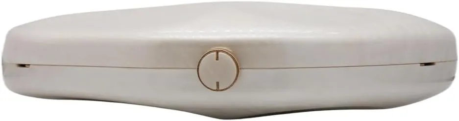Shell Shape Acrylic Clutch Trendy Metallic Acrylic Evening Bag Shiny Egg Purses and Handbags for Women Wedding Party