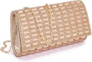 Shining Envelope Clutch Purses for Women Rhinestone Women's Evening Purses and Clutches For Wedding Party