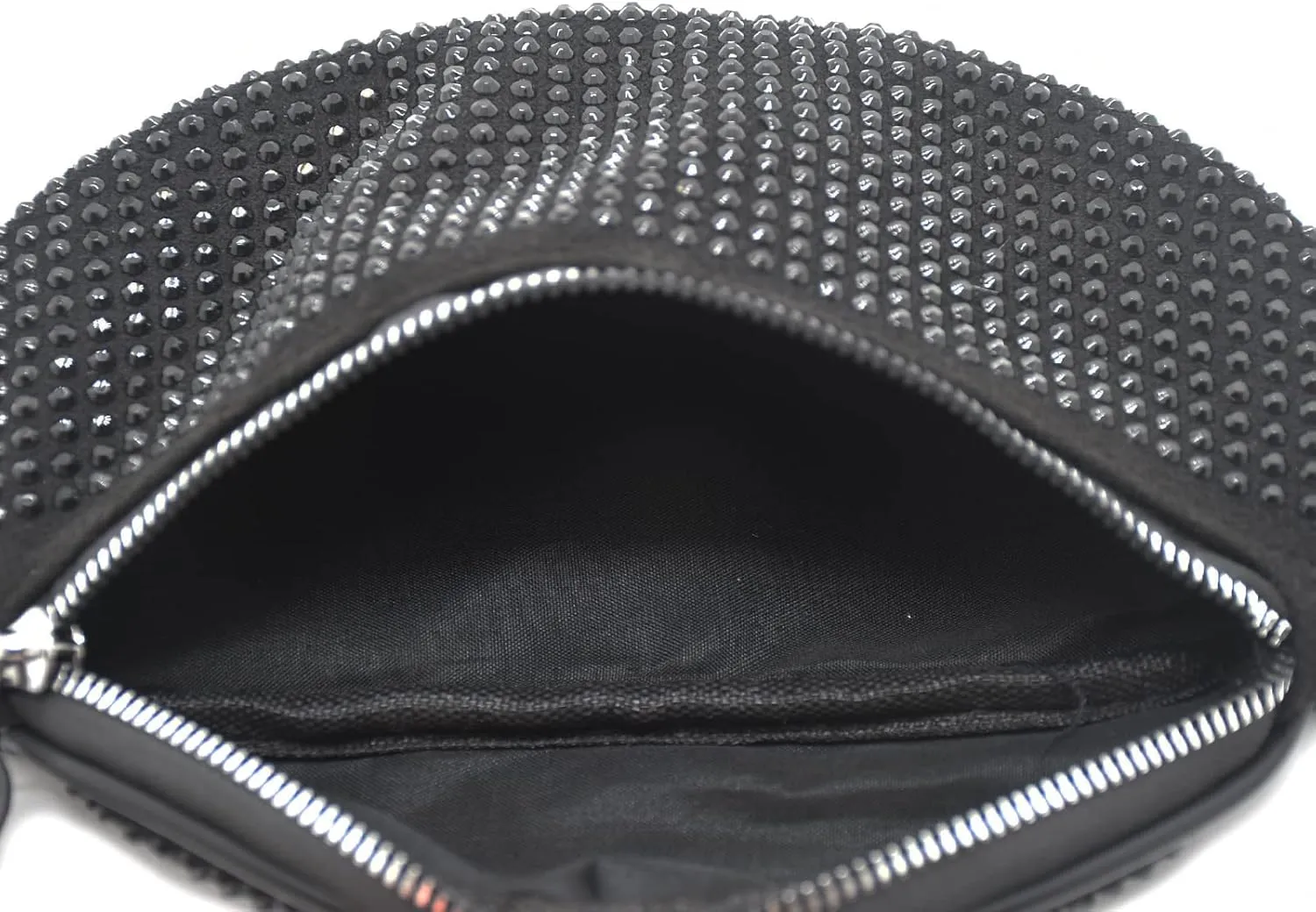 Shiny Rhinestones Crystal Waist Bag Fanny Pack for Women Girls Small Belt Bum Bag Crossbody Cell Phone Pouch for Party Beach Travel