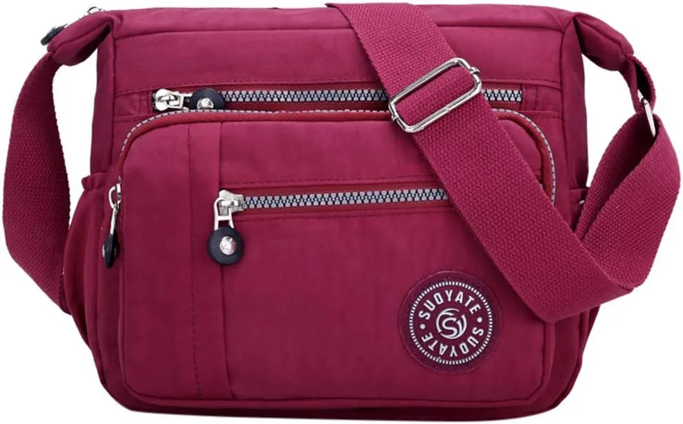 Single Messenger Bag Bags Crossbody Fashion Shoulder Nylon Women Bags Drawing Messenger Bag (C, One Size)