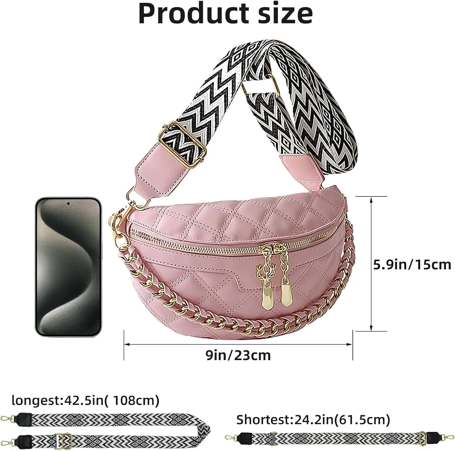 Small Crossbody Sling Bag for Women Luxury Faux Leather Shoulder Bag With with Adjustable Strap