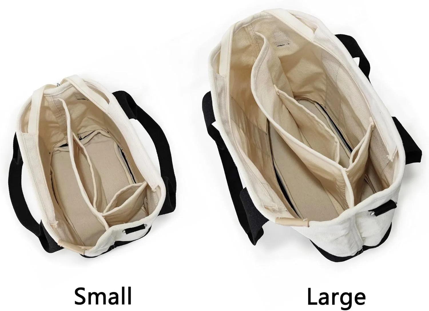 Small Tote Bag with Zipper Tote Bag for Women Canvas Crossbody Bag Shoulder Bag Satchel Hobo Bag Messenger Bag 2025