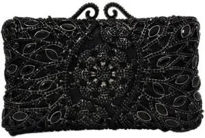 Sparkly Crystal Clutch Women Diamond Minaudiere Party Evening Bags Rhinestone Wedding Cocktail Bridal Purse Handbags