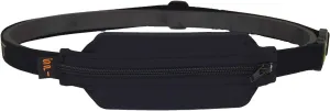 SPIbelt Diabetic Running Belt for Adults, Adjustable Waist, No Bounce, Expandable and Discreet Insulin Pump Pocket, No Logo Band, Black with Black Zipper